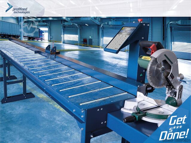 Oprire de măsurare a ferăstrăului, 1,5 m ProfiFeed Technologies ProfiStop Lazer (Basic Software)
