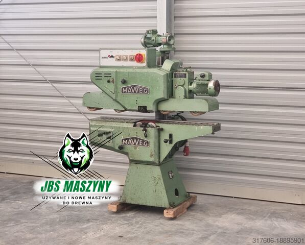 Brede bandschuurmachine Maweg