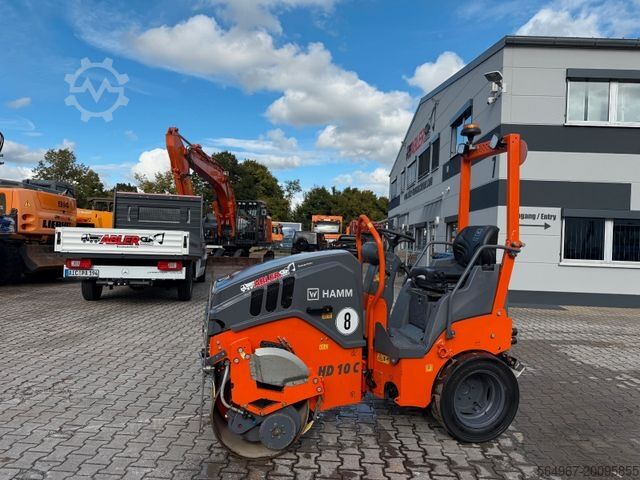 Enkelvoudige trommelwals HAMM HD10 C VT Kombiwalze neues Modell
