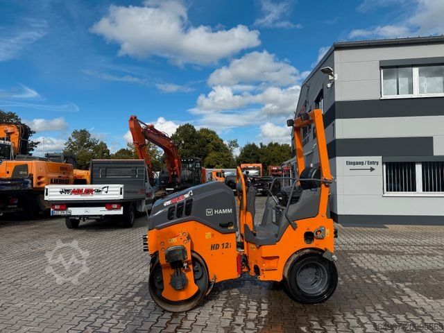 Enkelvoudige trommelwals HAMM HD12i VT Kombiwalze neues Modell