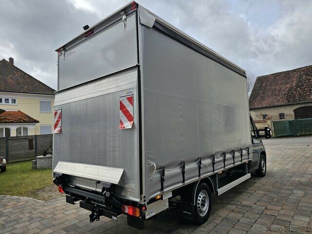 Curtain sider van Fiat Ducato 35 MAXI 180 Pritsche Plane LBW BÄR AHK