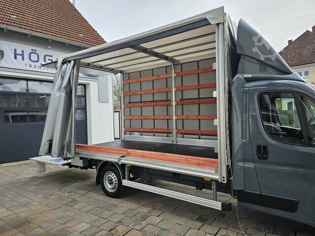 Curtain sider van Fiat Ducato 35 MAXI 180 Pritsche Plane LBW BÄR AHK