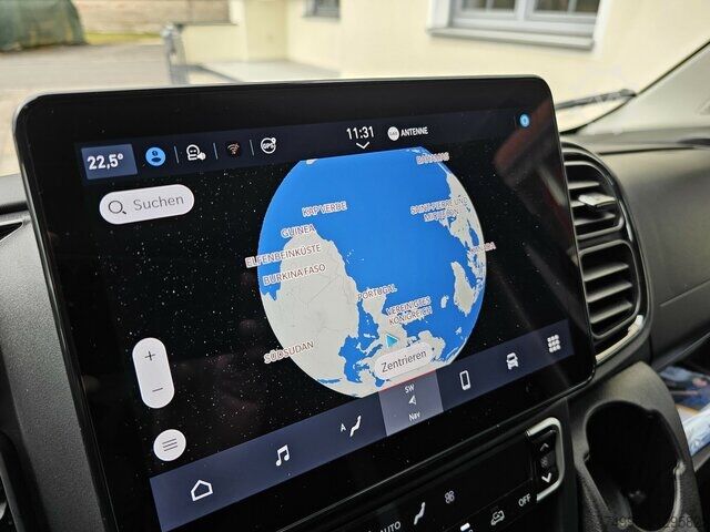 Curtain sider van Fiat Ducato 35 MAXI 180 Pritsche Plane LBW BÄR AHK