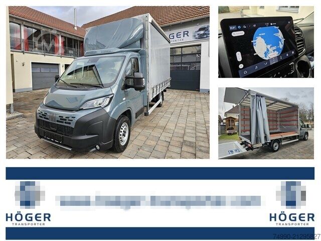 Curtain sider van Fiat Ducato 35 MAXI 180 Pritsche Plane LBW BÄR AHK