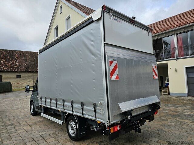 Curtain sider van Fiat Ducato 35 MAXI 180 Pritsche Plane LBW BÄR AHK