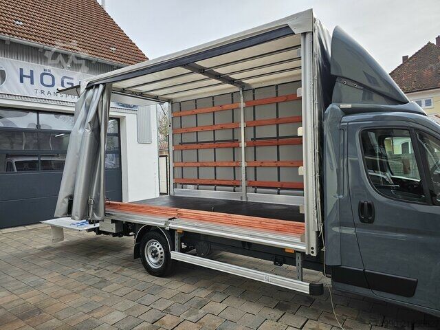 Curtain sider van Fiat Ducato 35 MAXI 180 Pritsche Plane LBW BÄR AHK