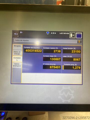 Laser cutting machine TRUMPF TruLaser 5040 Fiber