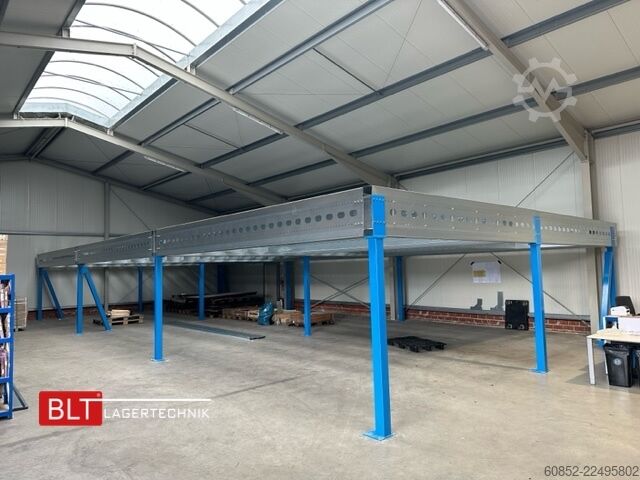 πλατφόρμα αποθήκευσης 10x10m Lagerbühne , Belastung : 500kg/qm Unterkante: 3m ,ca. 100qm , Systembühne