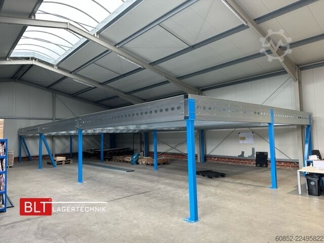 πλατφόρμα αποθήκευσης 10x15m Lagerbühne , Belastung : 500kg/qm Unterkante: 3,0m , ca. 150qm Systembühne