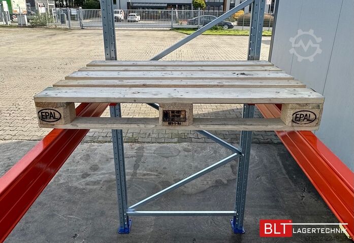 βαρέως τύπου ράφι ca. 14 lfm. Palettenregale H: 350cm Fachlast: 3000 kg , 45 Palettenplätze