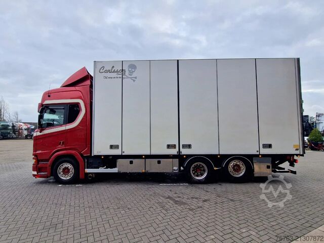 Suitcase Scania R580 V8 NGS Highline 6x2*4 - Box with sidedoors...