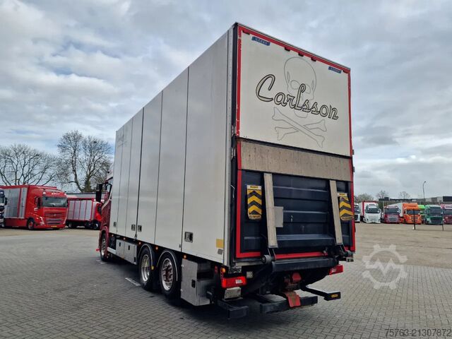 Suitcase Scania R580 V8 NGS Highline 6x2*4 - Box with sidedoors...