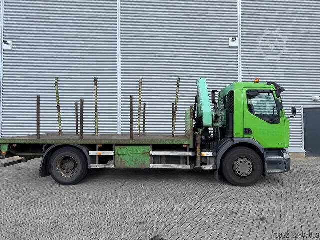 Open laadbak Renault HD260-20 PR OPEN LAADBAK MET HMF853 KRAAN / BLA...