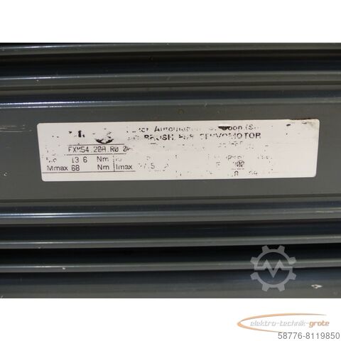 Silnik Fagor Fagor AC Brushless Servomotor FXM54 . 20A . R0.000 Version 00