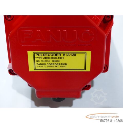 Silnik Fanuc Fanuc A06B-0063-B003 SN:C129F1DCF generalüberholt mit 12 Monaten Gewährleistung-