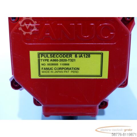 Silnik Fanuc Fanuc A06B-0063-B403 # 0100 SN:C119F2A19 generalüberholt mit 12 Monaten Gewährleistung! -