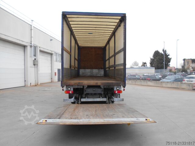 Flaklastbil med kapell Iveco Stralis 360 6X2 - Centina + Sponda