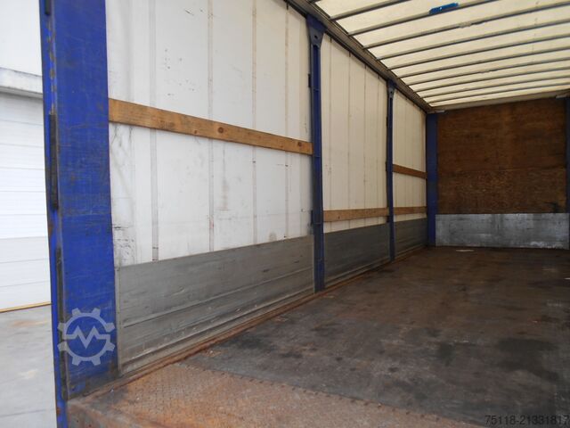 Flaklastbil med kapell Iveco Stralis 360 6X2 - Centina + Sponda