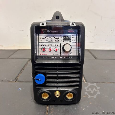 DC + ACDC Tig Lasapparaat Draagbaar  Tig 200 ACDC & 200 DC Pulse