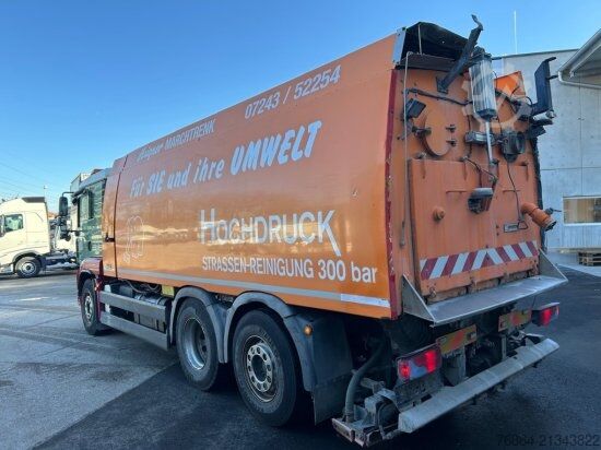 Spezial-LKW MAN TGA 26.440 6X2-2 LL, HOCHDRUCK KEHRMASCHINE 300 BAR,  LENK-LIFTACHSE, VOLL-LUFT, E4