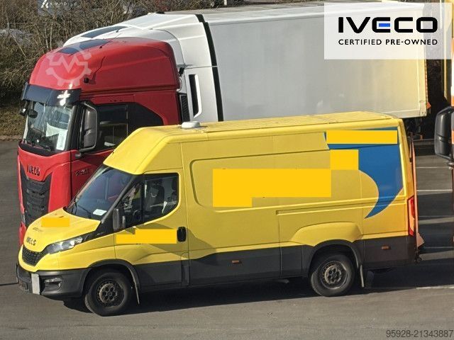 Højt tag varevogn IVECO 35S14V, Klima, Navi, LBW, Rückfahrkamera