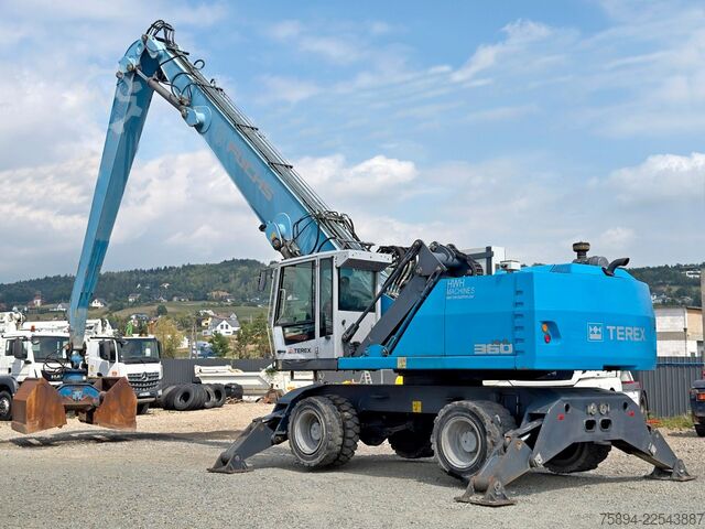 Točkaš bager TEREX FUCHS MHL 360 * Umschlagbagger * TOP