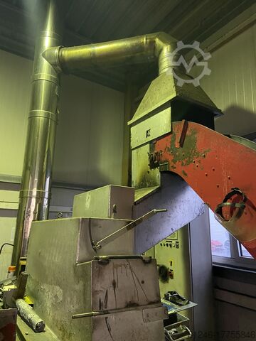 Smältugn för zink ZSO700 B, band för gjutning av göt Rauch Schmelztechnik Rauch Umschmelzanlage Zink