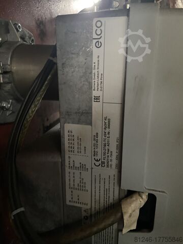 Smältugn för zink ZSO700 B, band för gjutning av göt Rauch Schmelztechnik Rauch Umschmelzanlage Zink