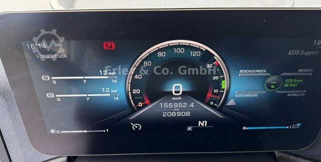 Chłodnia (samochód ciężarowy) MERCEDES-BENZ 1830 Actros 5, LBW,  Tiefkühler, Carrier 900