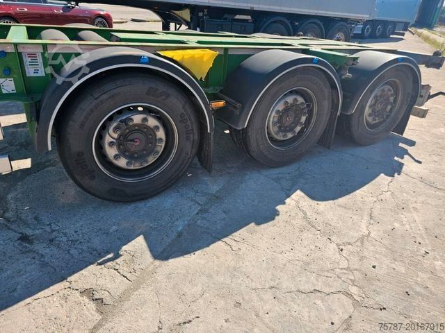 Ladskifteanhænger WIELTON Vario Containerchassis, Reifendruckkontrolle