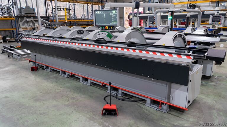 μηχανή κάμψης λαμαρίνας SAS HKS-CNC 6m Profi