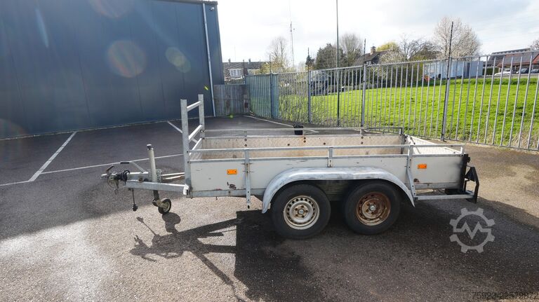 Plataforma de carga SOLIDE 2 Axle open box trailer