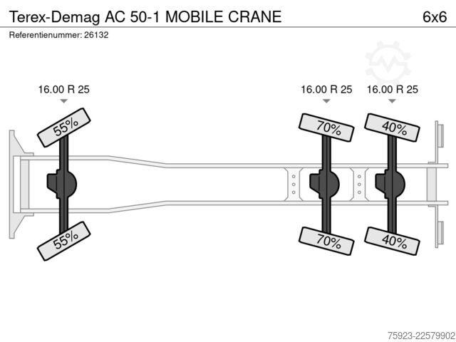 Camião-grua Terex-Demag AC 50-1 MOBILE CRANE