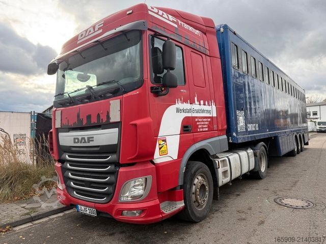 Standart çekici ünitesi DAF XF 106.460,  Hydraulik, guter Zustand !
