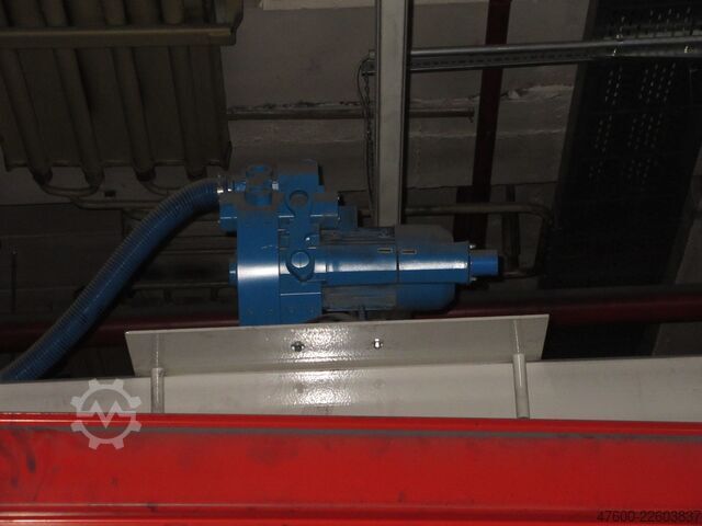 Jeřábová stříška Jeřáb Krytý jeřáb Jeřábová dráha Demag Portalkran KBK2 + Saugheber 50KG Vacuumpumpe 50KG  + Stahlbau 9,3x3m