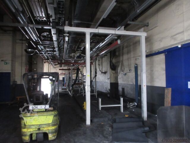 Crane Crane Crane Crane Crane Crane Runway Demag Portalkran KBK2 + Saugheber 2x50KG Vacuumpumpe 2x 50KG  + Stahlbau 18,2x3m