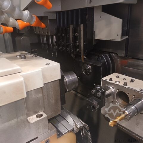 Cnc-draaibank met vijf assen en schuifkop Hanwha XD-20H