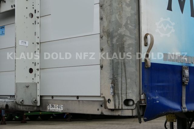 Naczepa otwarta z plandeką SCHMITZ CARGOBULL SCB S3T HUBDACH  Edscha XL Code Liftachse