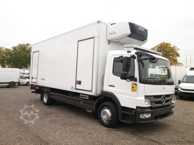 Kühlkoffer-LKW MERCEDES-BENZ Atego 1218*2xCarrier Kühlkoffer 6.60m*Euro5*LBW*