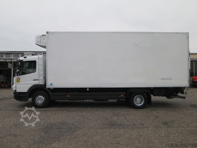 Kühlkoffer-LKW MERCEDES-BENZ Atego 1218*2xCarrier Kühlkoffer 6.60m*Euro5*LBW*