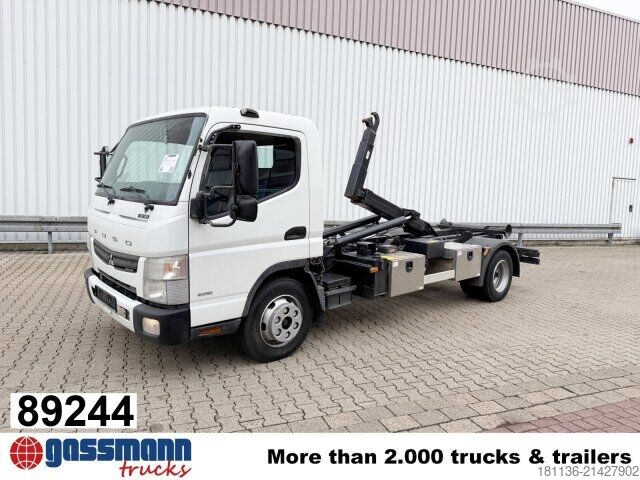 Kroghejselastbil Mitsubishi Canter Fuso 7C18 4x2, City-Abroller