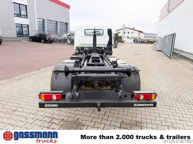 Kroghejselastbil Mitsubishi Canter Fuso 7C18 4x2, City-Abroller
