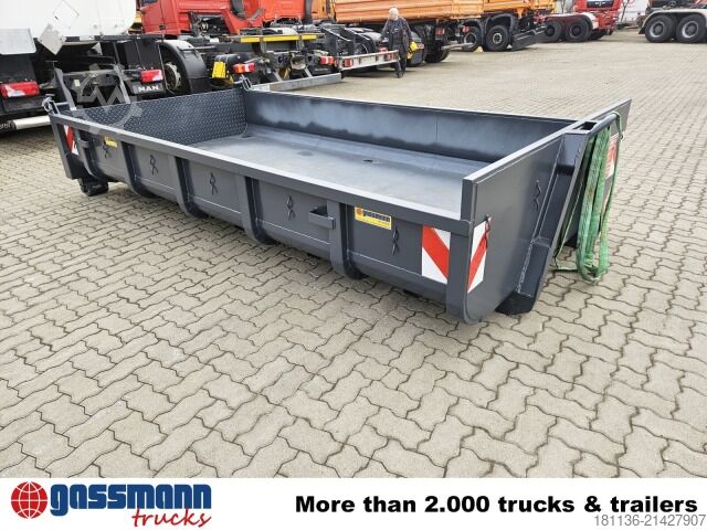 Krogcontainer  City-Abrollcontainer mit Pendelklappe