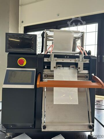 Stroj na vyplňování a utěsňování formulářů Impuls Engineering GmbH Autobag / Pouch Packer Table Top Print