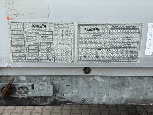 Schuifzeilen Schmitz Cargobull Schuifzeil -Dak / Rotos-DISC / 07-2026 Apk!