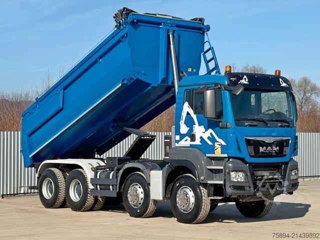 Kiepwagen MAN TGS 35.480 KIPPER * 8x4 * TOPZUSTAND