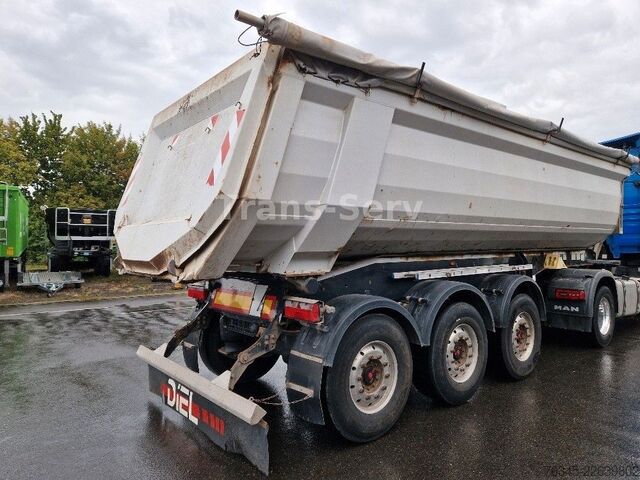 Semi-reboque basculante SCHWARZMÜLLER Stahlmulde HARDOX 28 m³