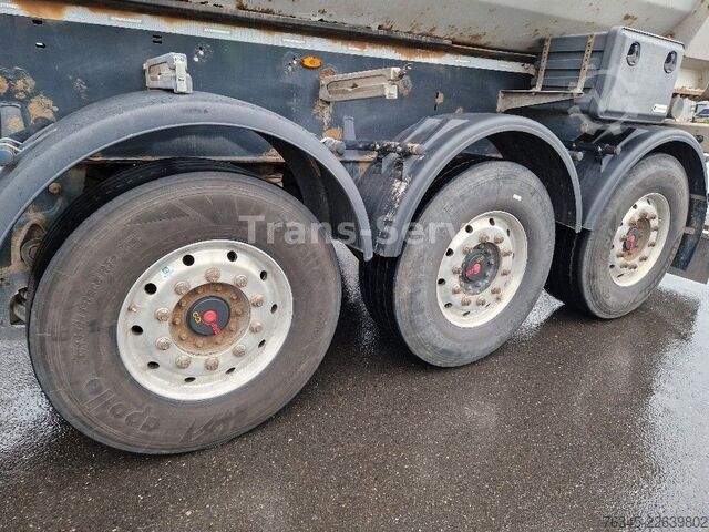 Semi-reboque basculante SCHWARZMÜLLER Stahlmulde HARDOX 28 m³