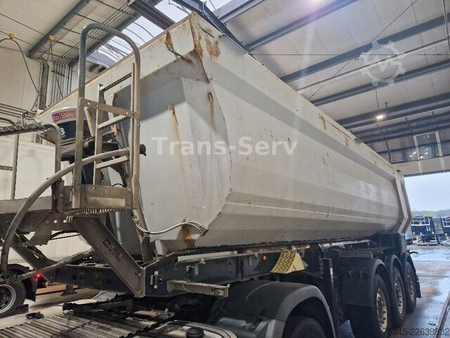 Semi-reboque basculante SCHWARZMÜLLER Stahlmulde HARDOX 28 m³