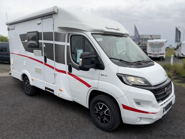 Teilintegriertes Wohnmobil SUNLIGHT T 58 SAT/TV,Solar,RFK,Markise